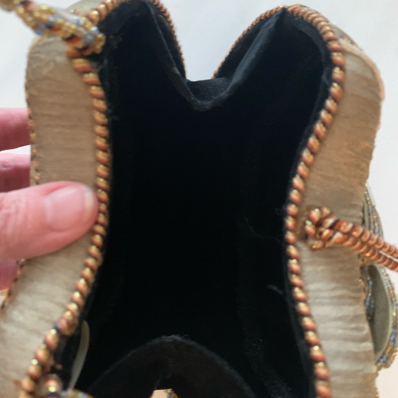 Olive Green Mary Frances Beaded Bag - Picture 5 of 5